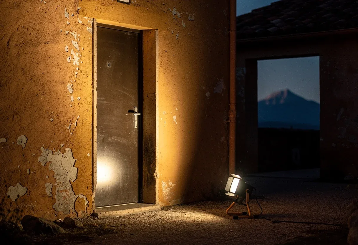 Porte blindée posée dans un immeuble à Saleilles