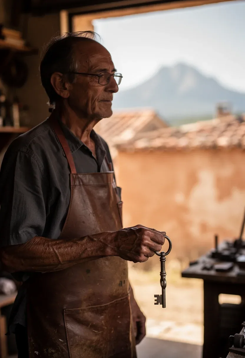Portrait de l'artisan serrurier de Saleilles