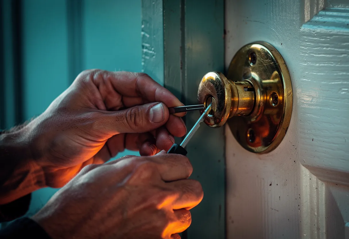 Ouverture de porte